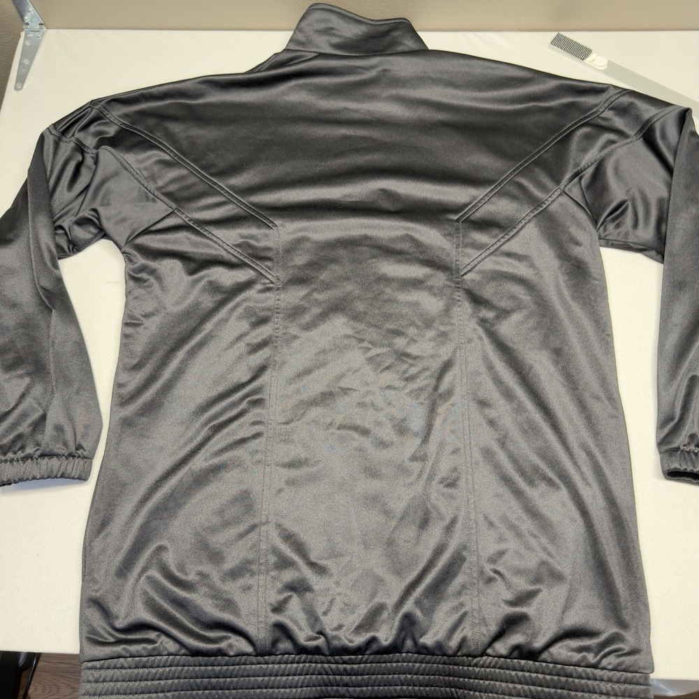 Vintage Y2K Nike Air Track Jacket Basketball Full Zip Black 2000's Men's XLT‎ - Picture 14 of 14